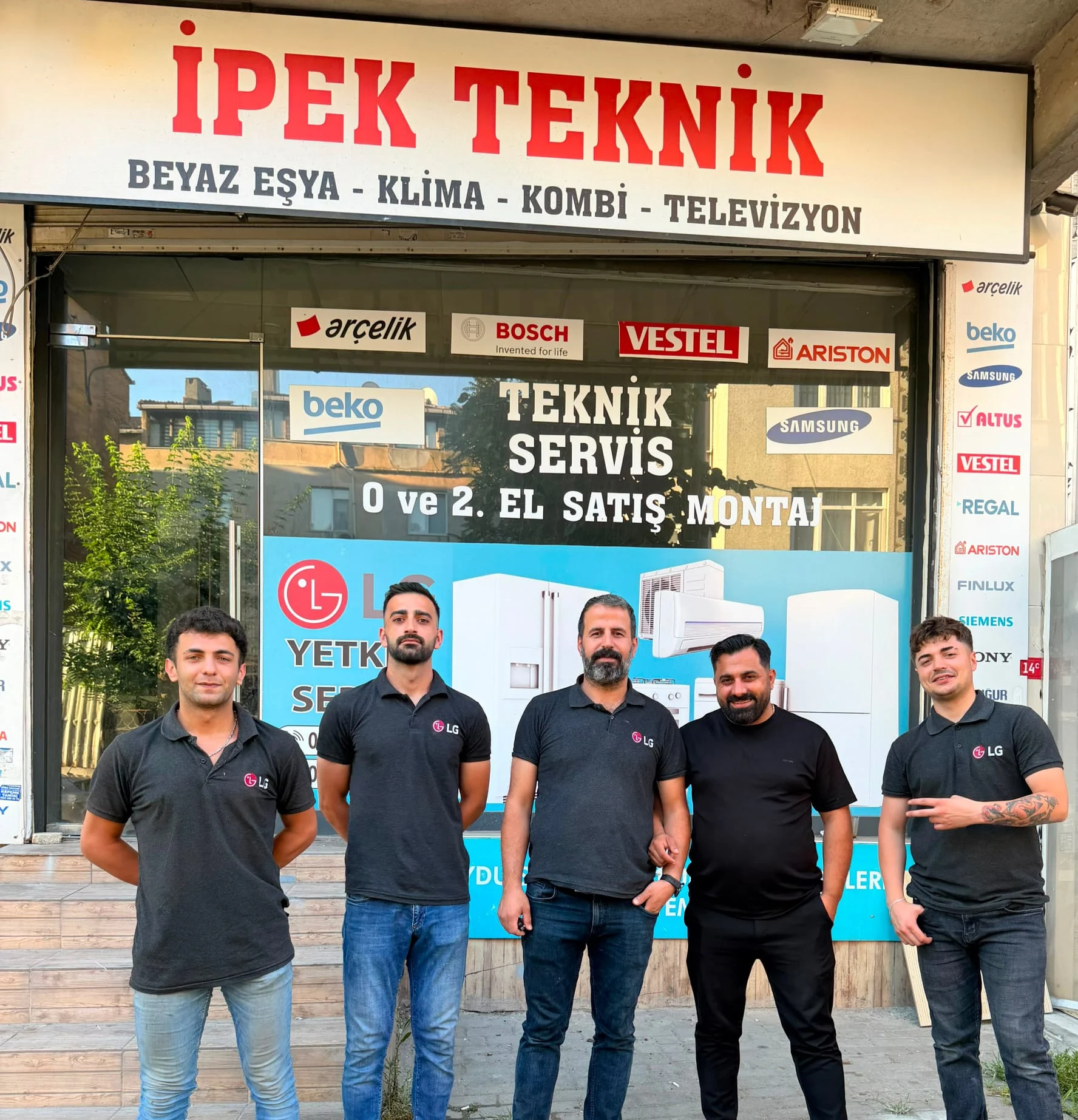 Klima kombi Beyaz eşya televizyon 